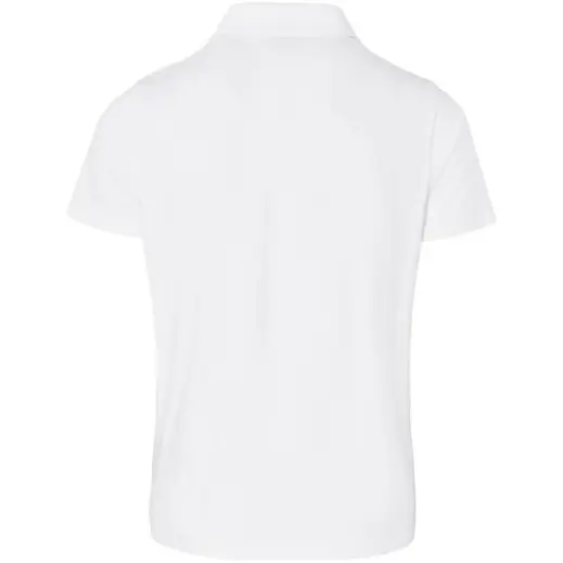 Mens Prima Stretch Golf Shirt White Back
